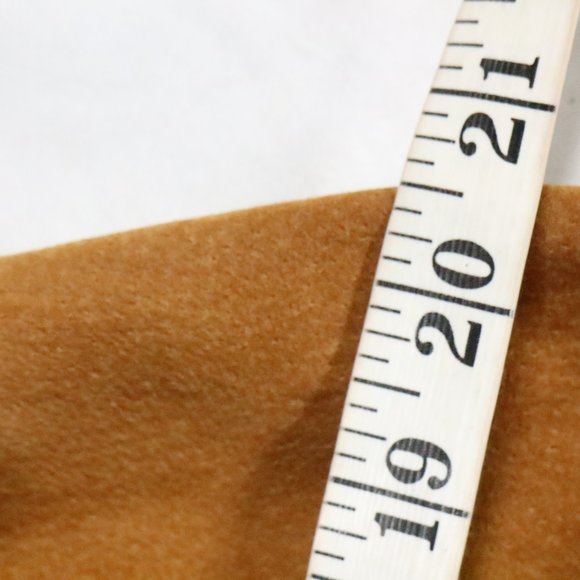 VTG CEDARS Genuine Palomino Leather Skirt Sz 14 - Picture 14 of 16